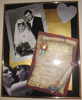 Collage zum 35. Hochzeitstag