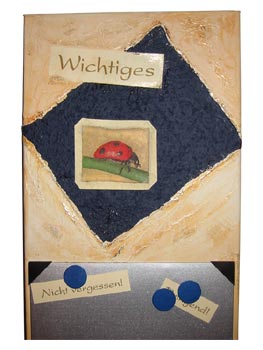 Memoboard-Detail